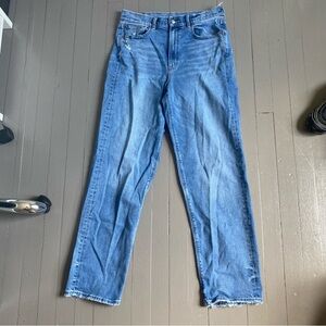 Highest rise baggy straight jean